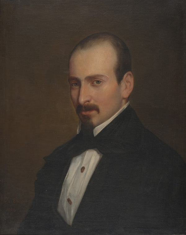 Portret van dr Hippoliet Jan van Peene Vlaams geneesheer toneelschrijver en regi