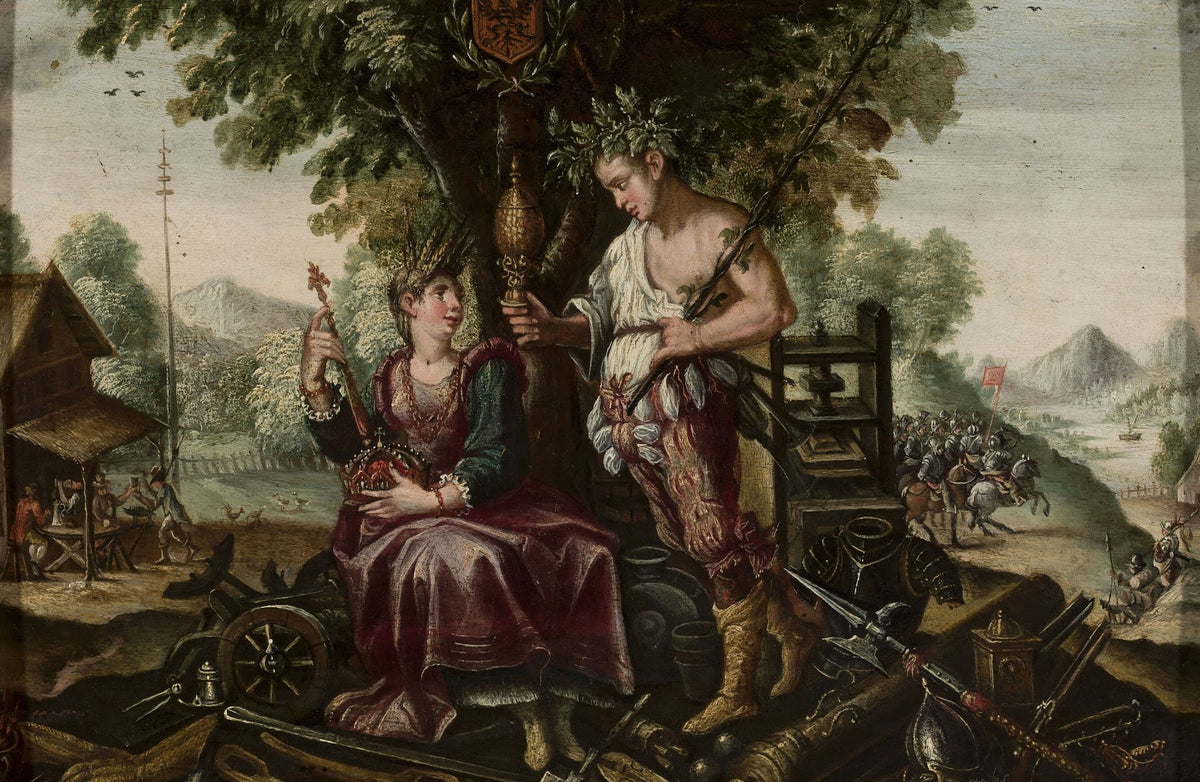 Allegory of Austria with Ceres and Bacchus