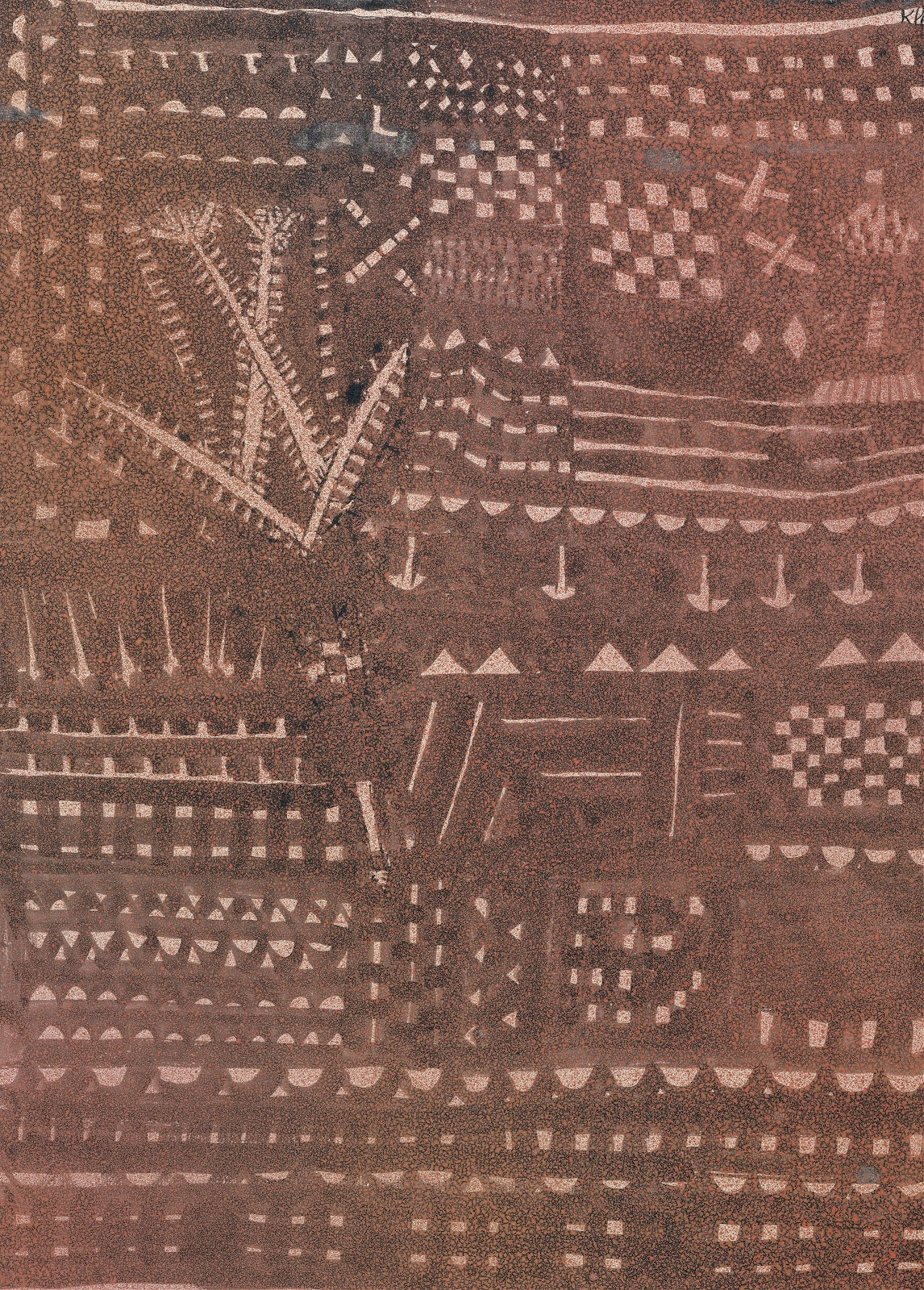 In the Manner of a Leather Tapestry 1925