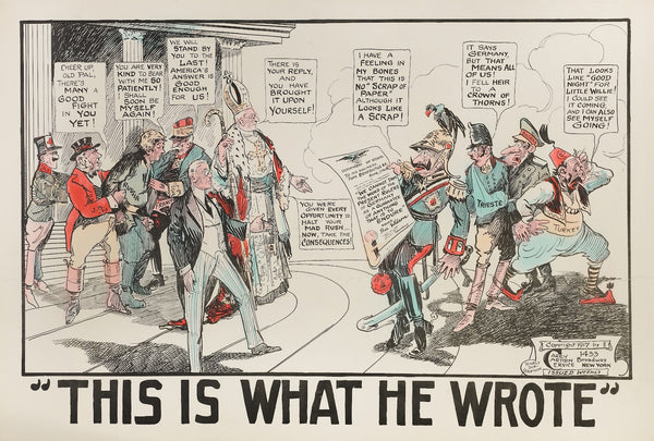 This is What He Wrote 1917