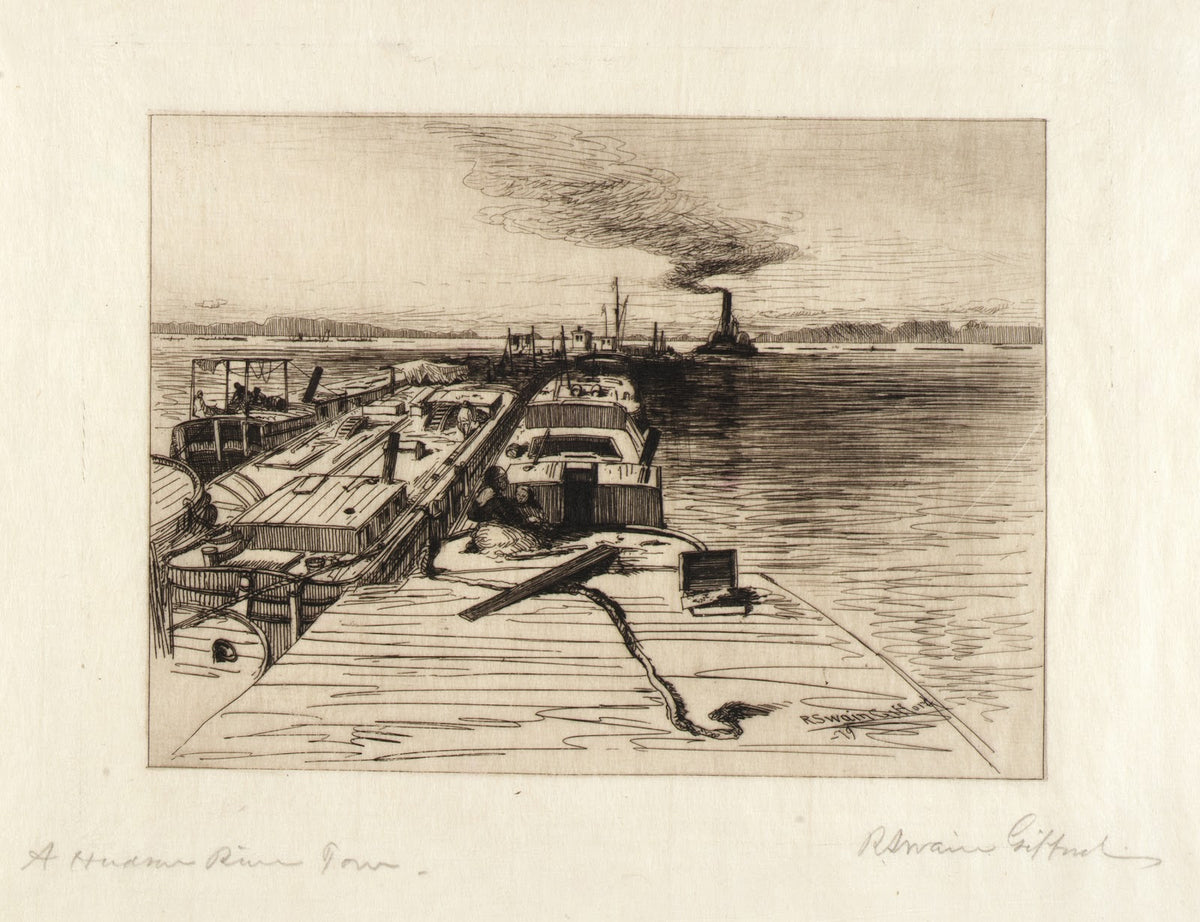 A Hudson River Tow 1879