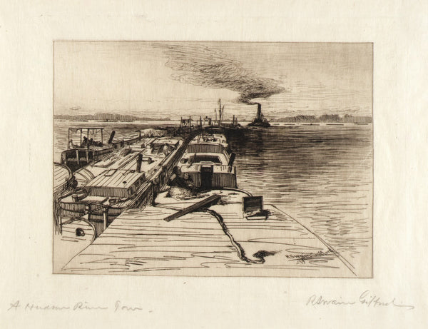 A Hudson River Tow 1879