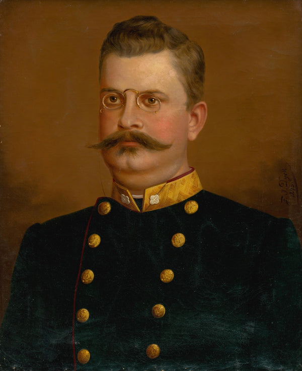 Portrait of a Man in Uniform 1893