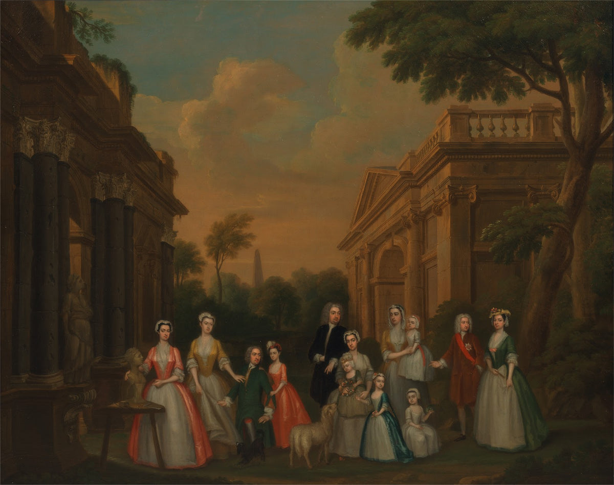 The Watson Wentworth and Finch Families ca 1732