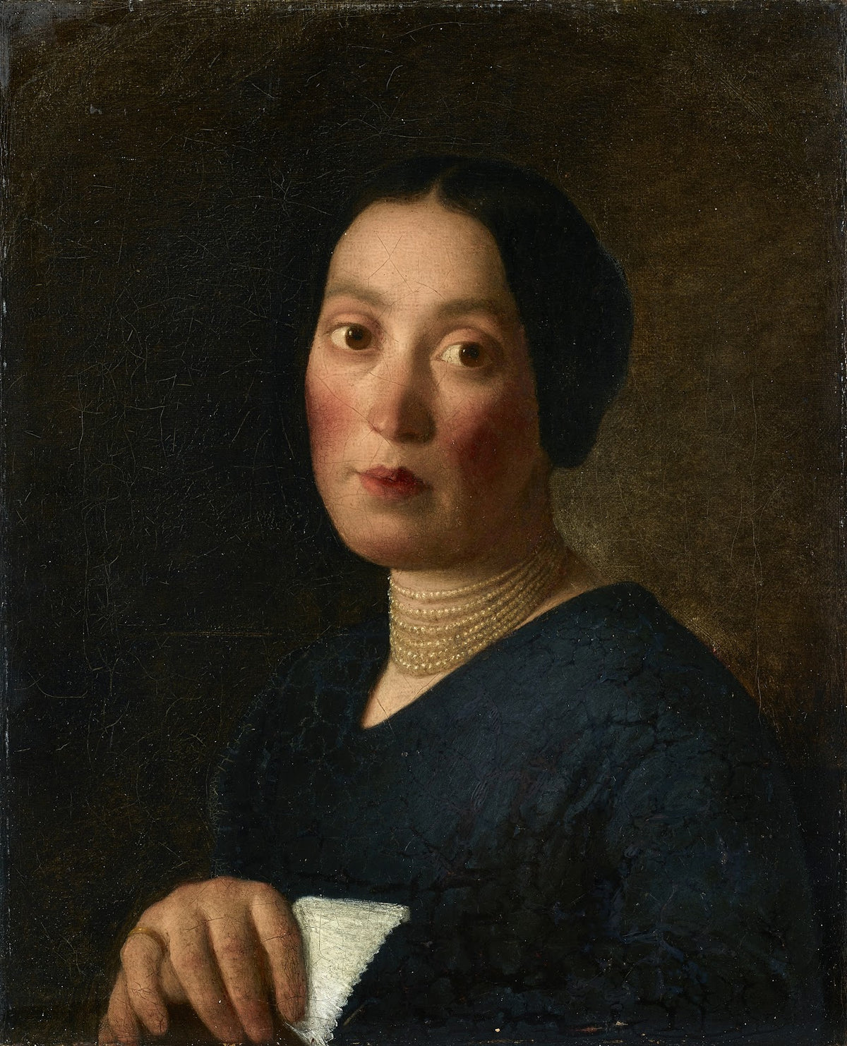 Elisabeth Musch im Alter von 24 Jahren 1848