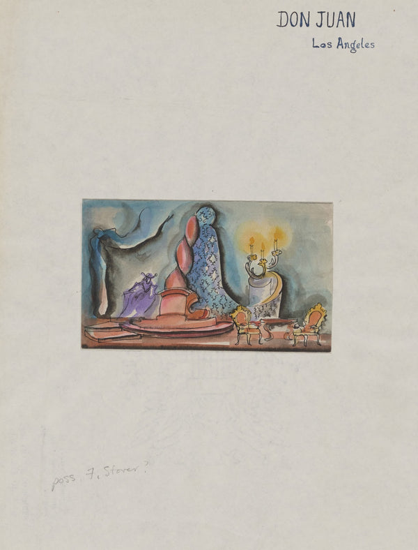 Don Juan Sketch no 1 1934 1943