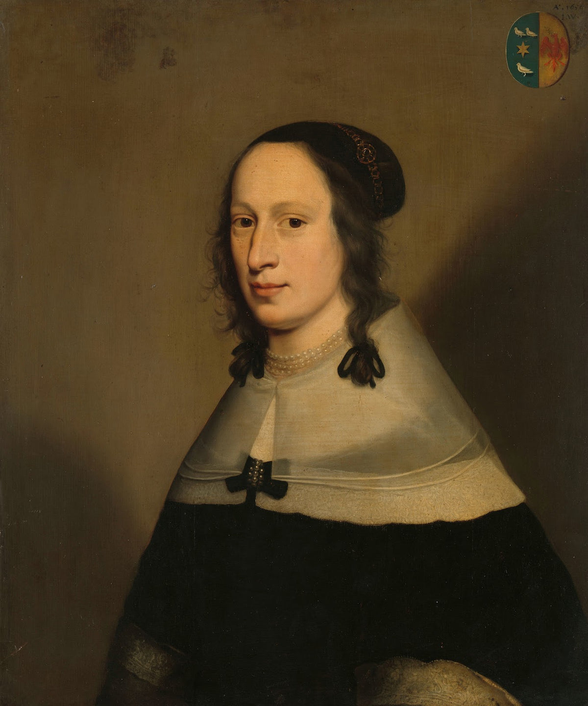 Portrait of Sophia van Overmeer Wife of Adriaen van Persijn 1650