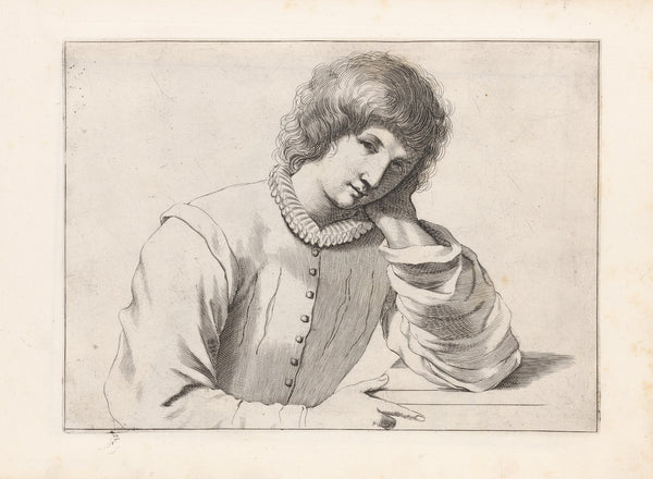 Engravings after Guercinos Libro dei Disegni Pl04 c 1630