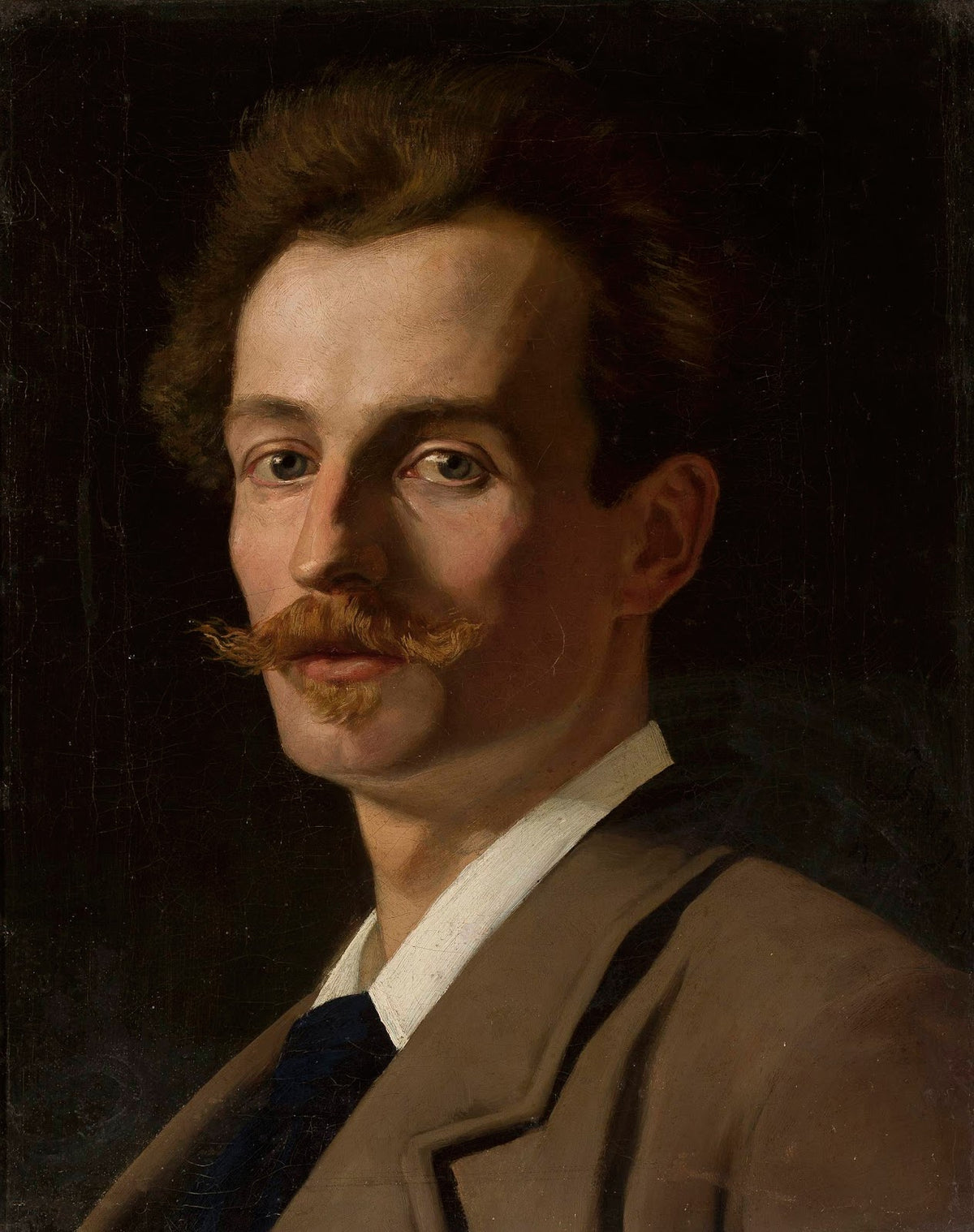 Portrait of Franciszek Krudowski painter 1882