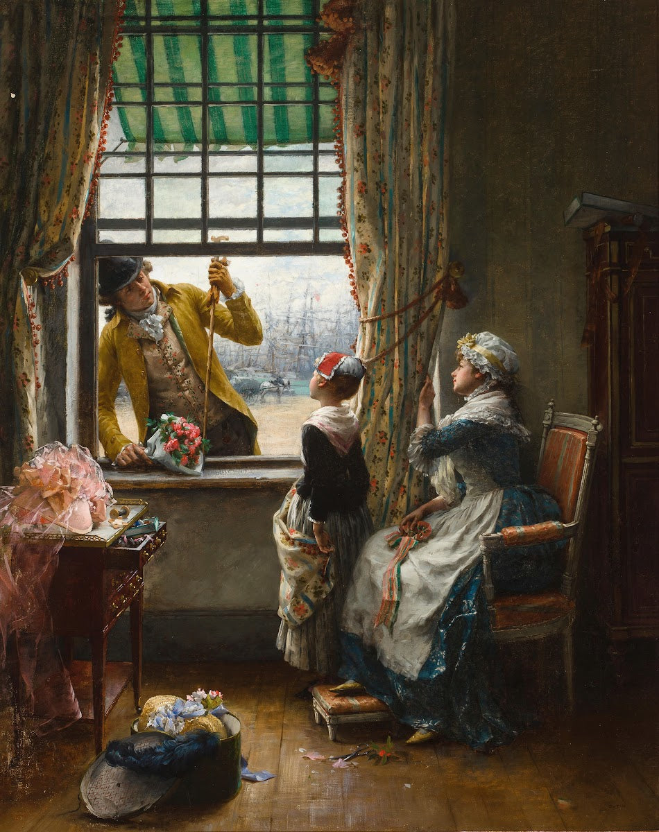 The flirtation