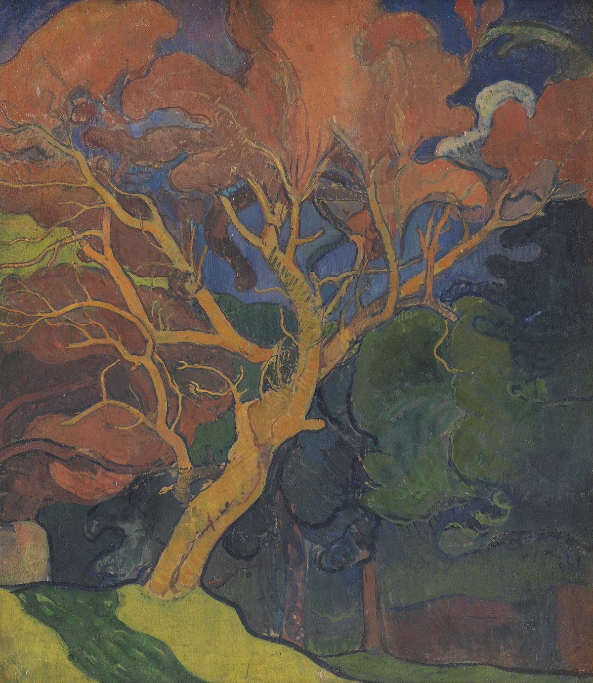 Wood with Crooked Tree 1890  1891