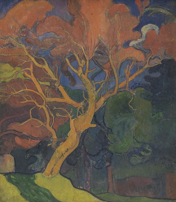 Wood with Crooked Tree 1890  1891