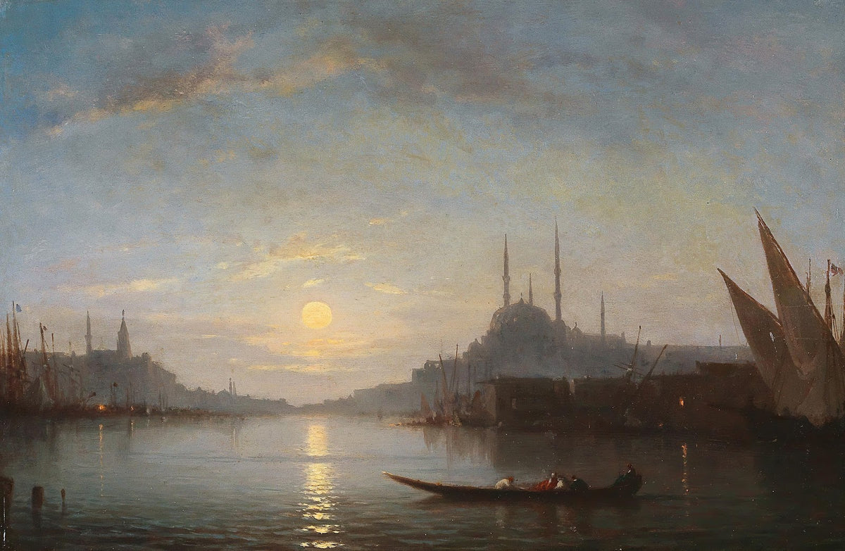 The Golden Horn With The Süleymaniye Mosque