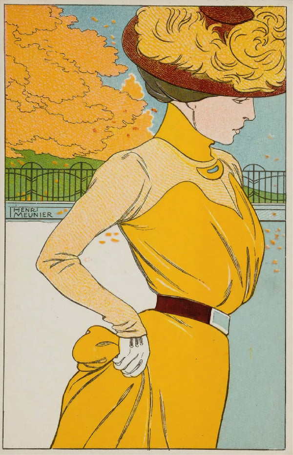 Taking a walk 1900