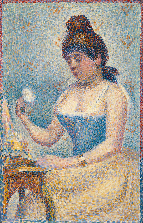 Young Woman Powdering Herself 1889