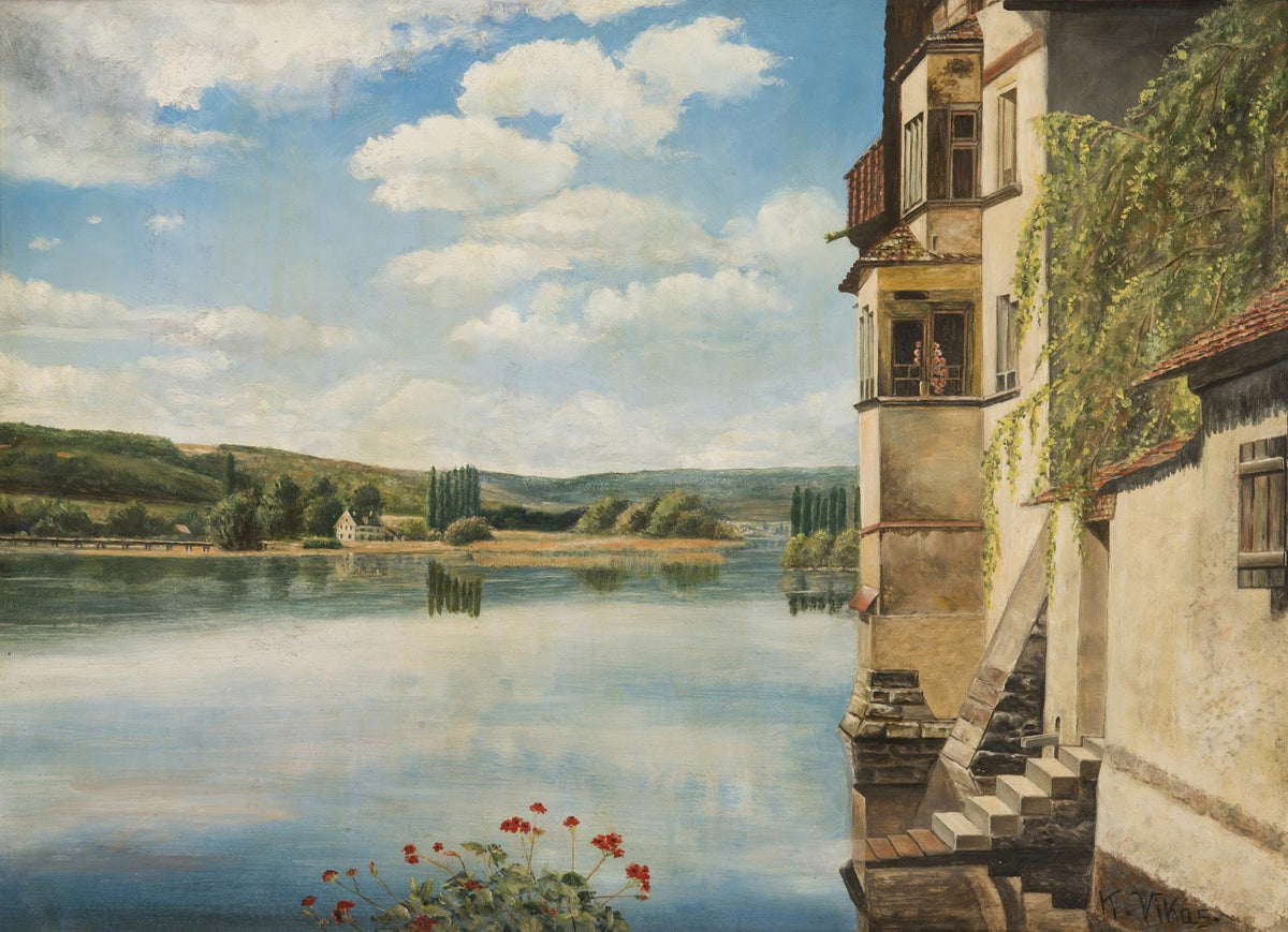 A Chateau by the Lake