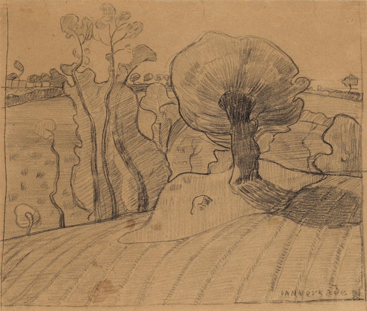 Paysage de Bretagne 1891