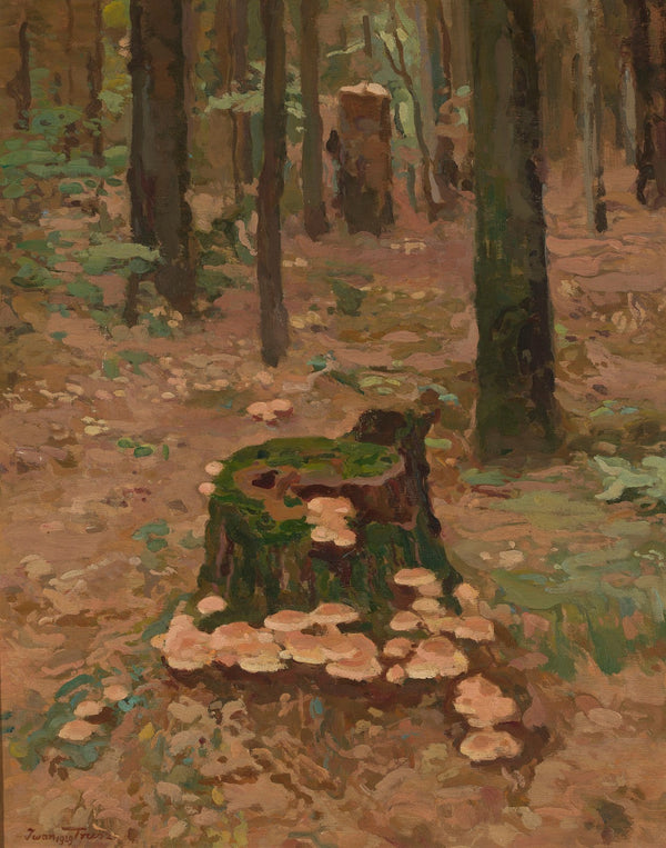 Forest fragment series Trunks 1929