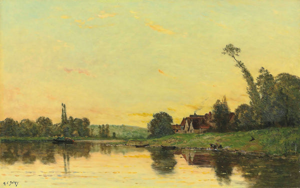 Soleil Couchant à Portejoie