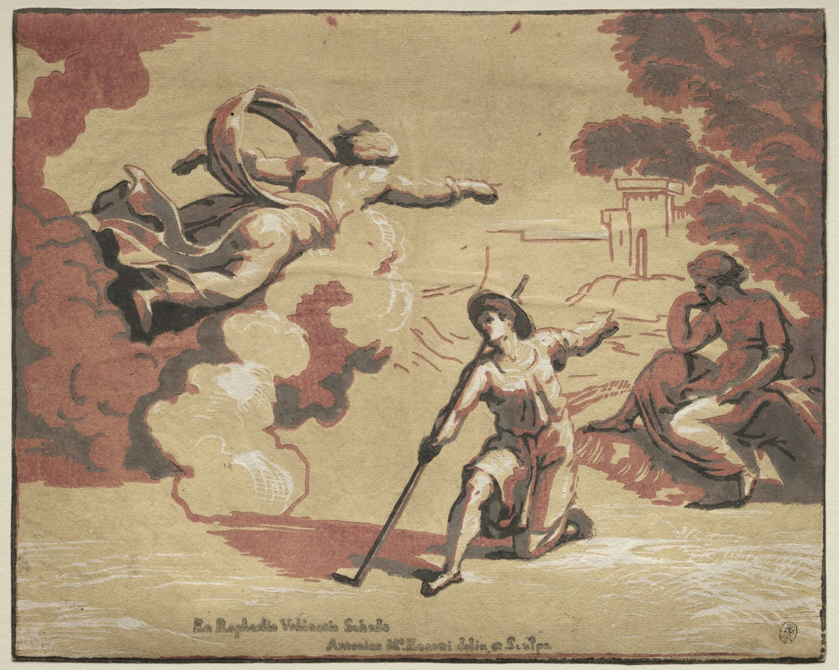 God Appearing to Isaac 1723