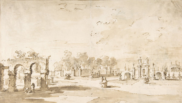 Gardens of the Villa Correr near Strà 171293