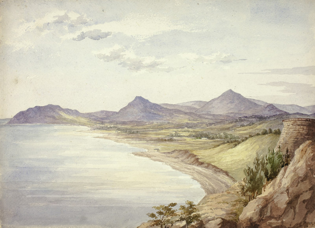 Victoria Castle and the Val of Shanganagh Dún Laoghaire 1843