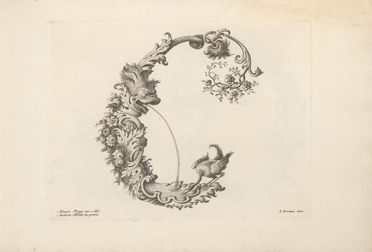Letter C 1745 1765