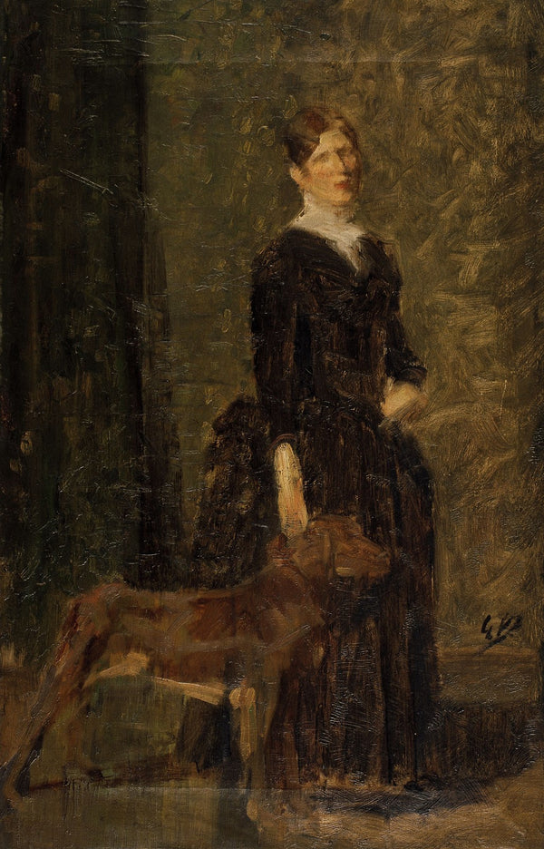 Study for the Portrait of Marie De Coster the Artists Wife ca 1880