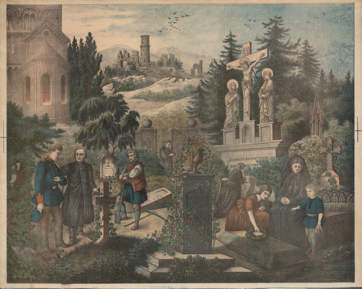 The Cemetery 1888