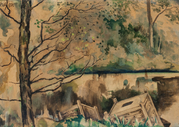 Pond in Poturzyca 1925