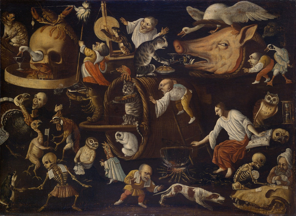Witchcraft Scene withDwarves ca17001710