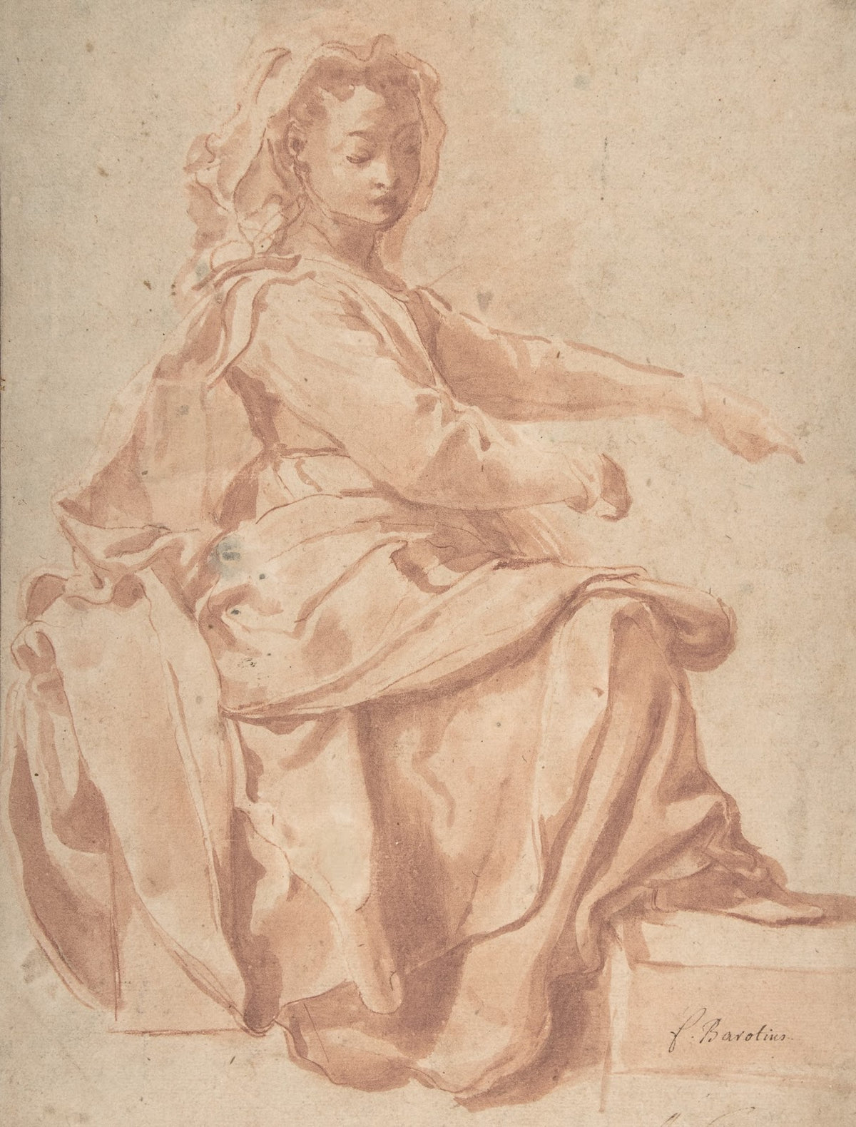 Seated Female Figure 15621602