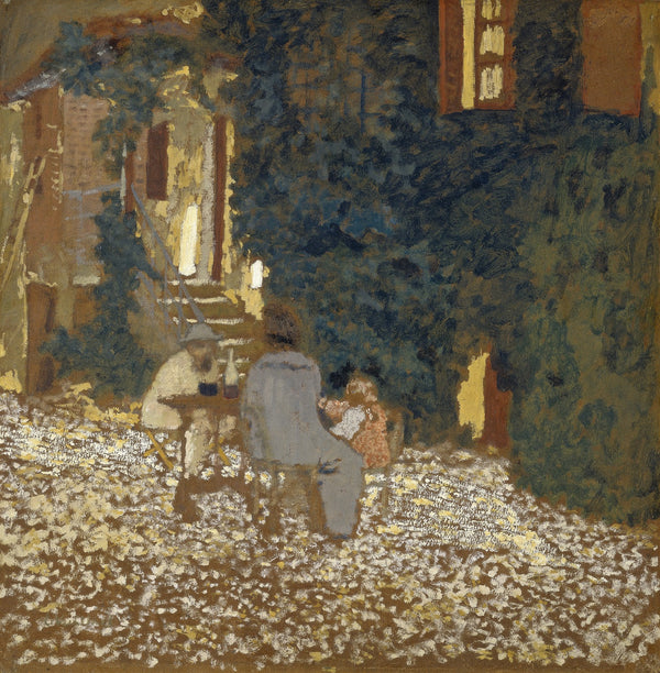 Repast in a Garden 1898