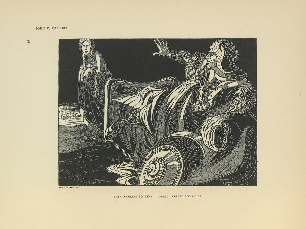Saba appears to Finn  Celtic Romances 1914