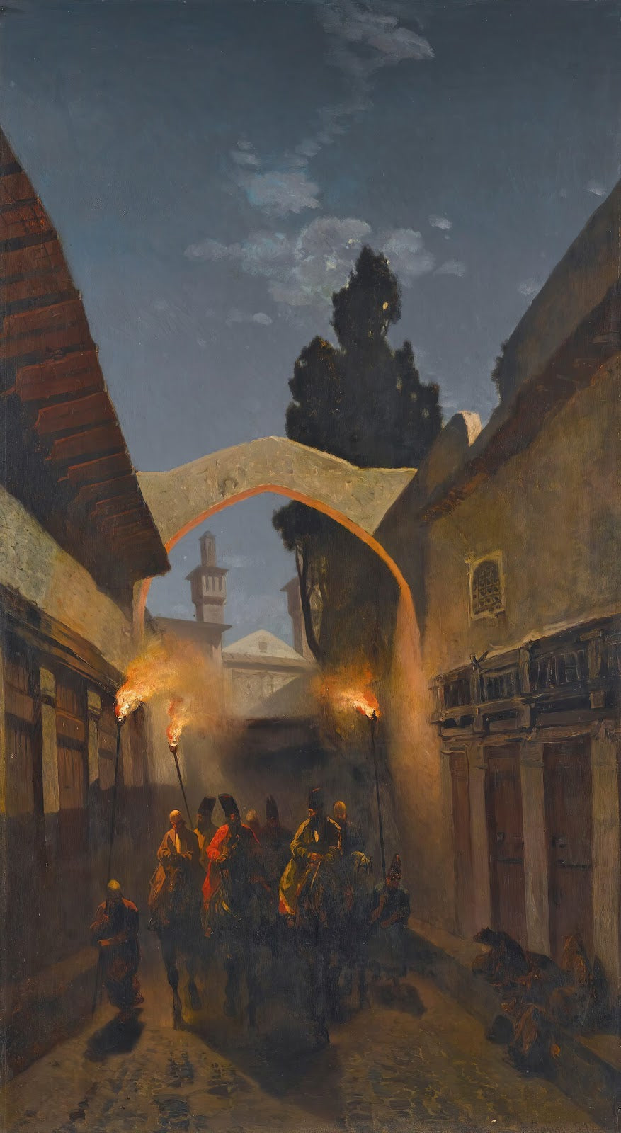 Nocturnal Cavalcade Tehran 1859