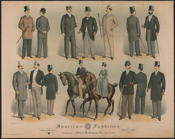 American fashions spring and summer 1890