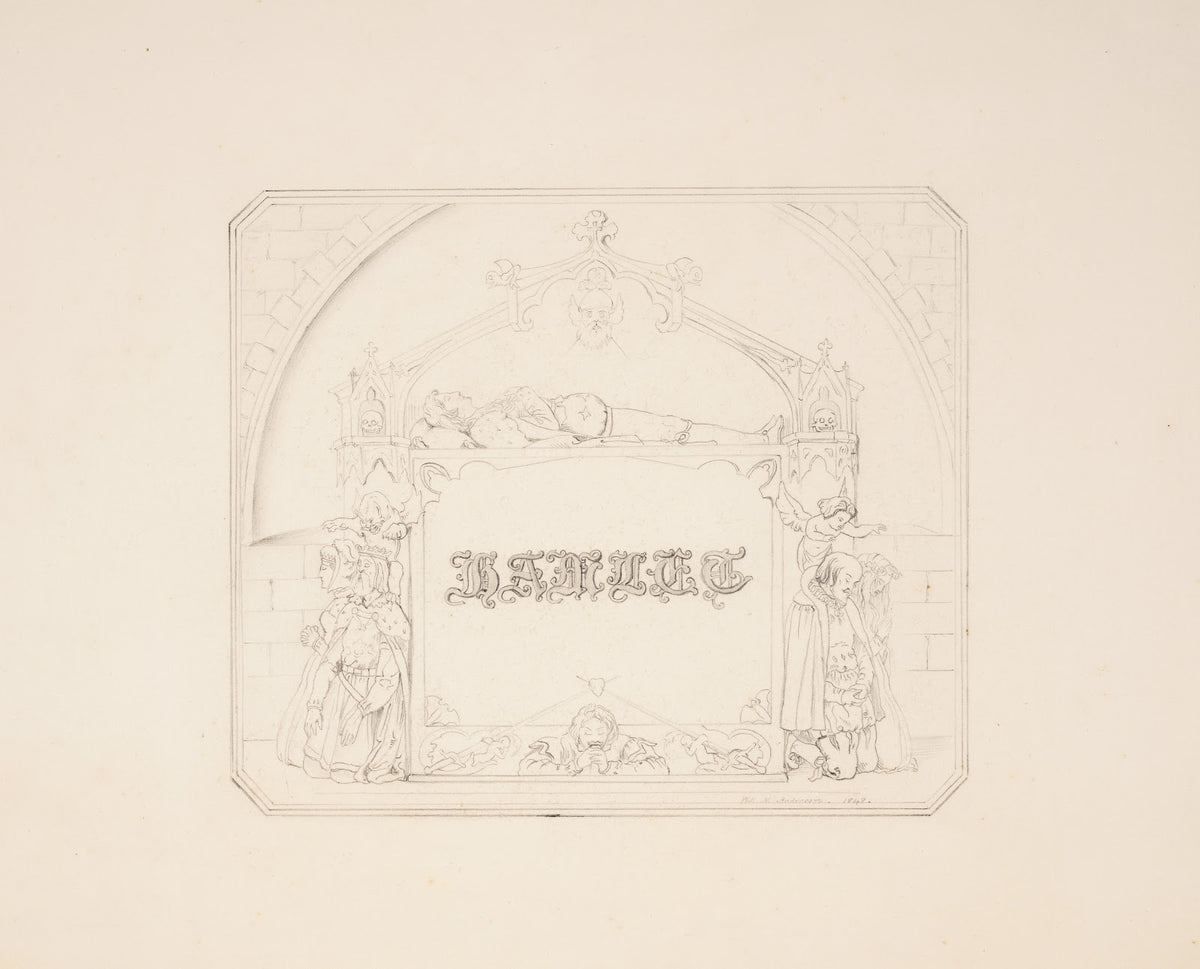 Hamlet title page 1848