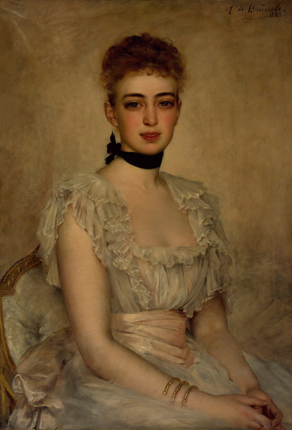 Portrait of Eleanor Garnier Hewitt 1888