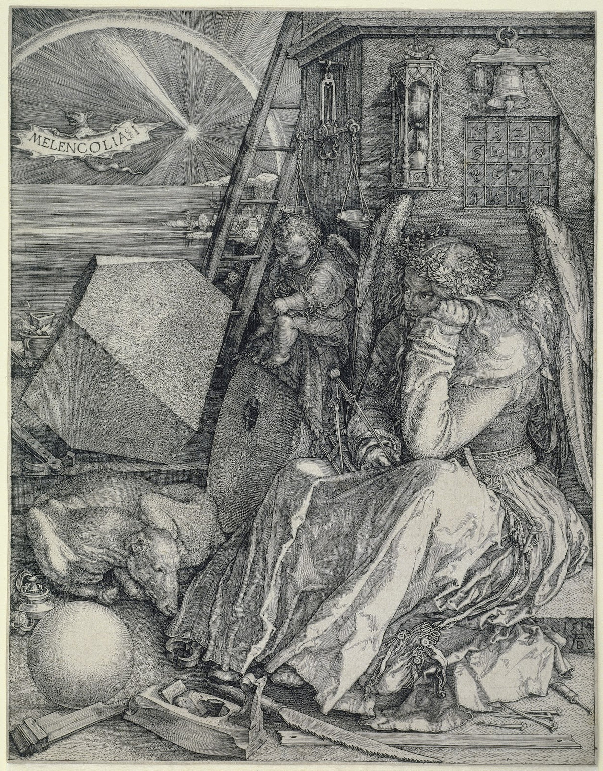 Melencolia I The Melancholy 1514