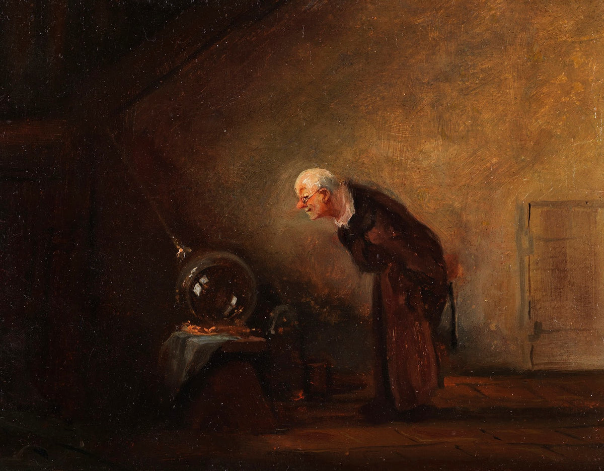 Der Alchimist Chemicus ca 1840