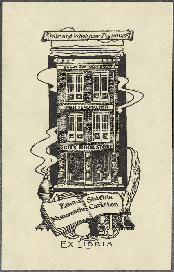 Emma Shields Nunemacher Carleton 1900