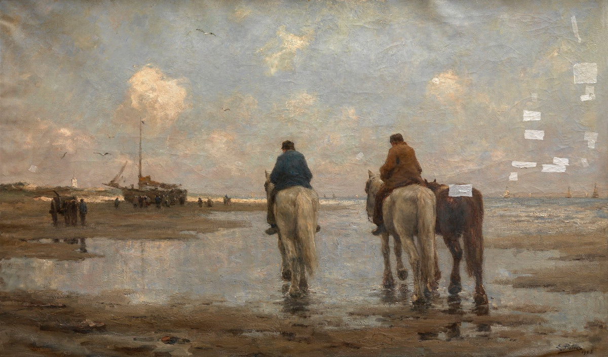 Along the Beach 1903