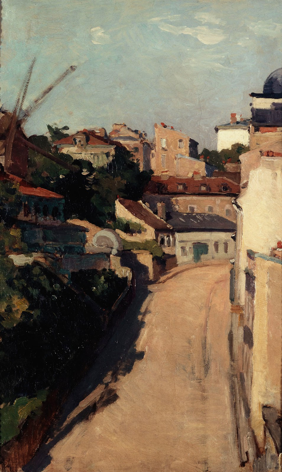 La rue Lepic et le maquis de Montmartre 1900