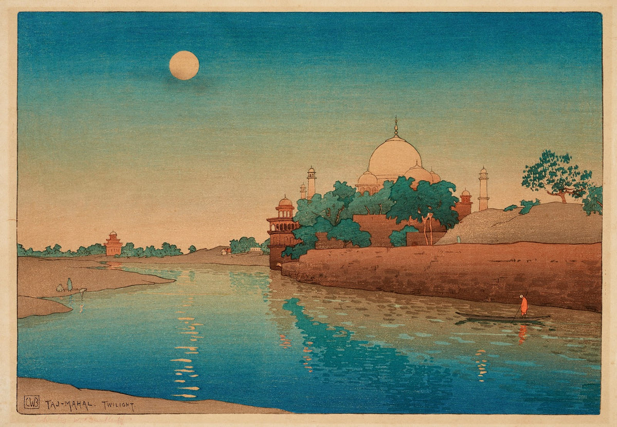 Taj Mahal Twilight 1916