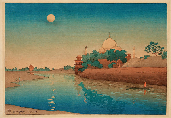 Taj Mahal Twilight 1916