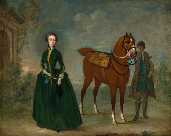 Portrait of Mrs Thomas Congreve née Anna Catherine Handasyde 1739