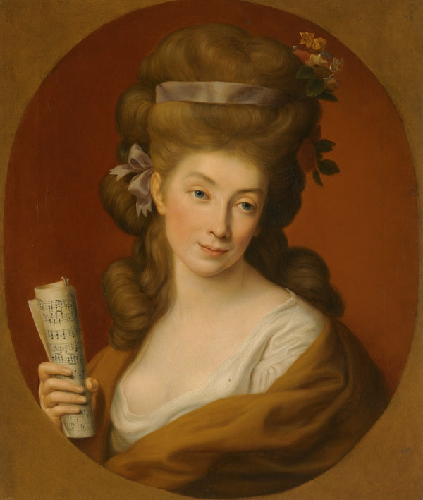 Portrait Of Elisabeta Potocka 1780