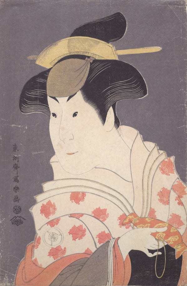 The Actor Iwai Hanshiro IV as the Wet Nurse Shigenoi from the play The Loved Wif