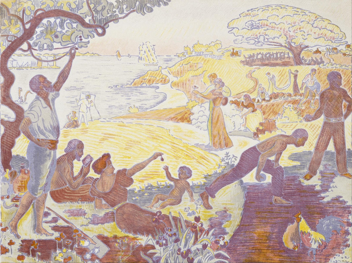 In the Time of Harmony The Joy of LifeSunday by the Sea 1895   1896