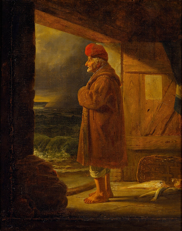 A Neapolitan Fisherman At His Door